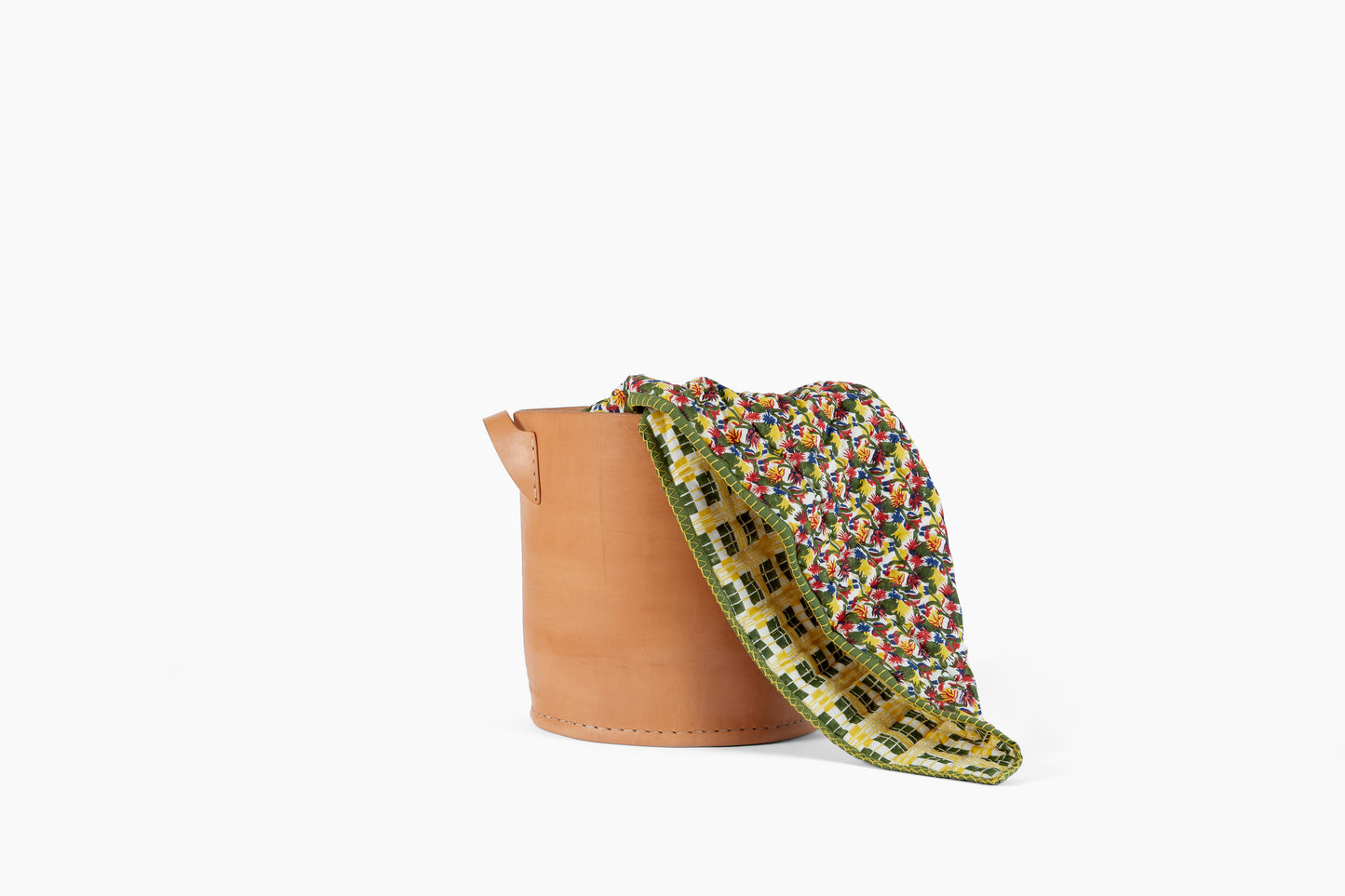 Andrew McAteer for Commune Small Round Leather Basket
