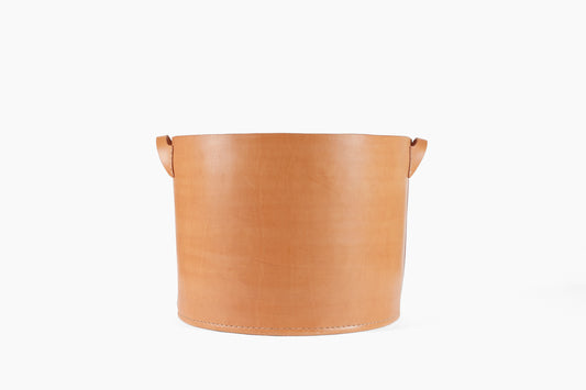 Andrew McAteer for Commune Large Round Leather Basket
