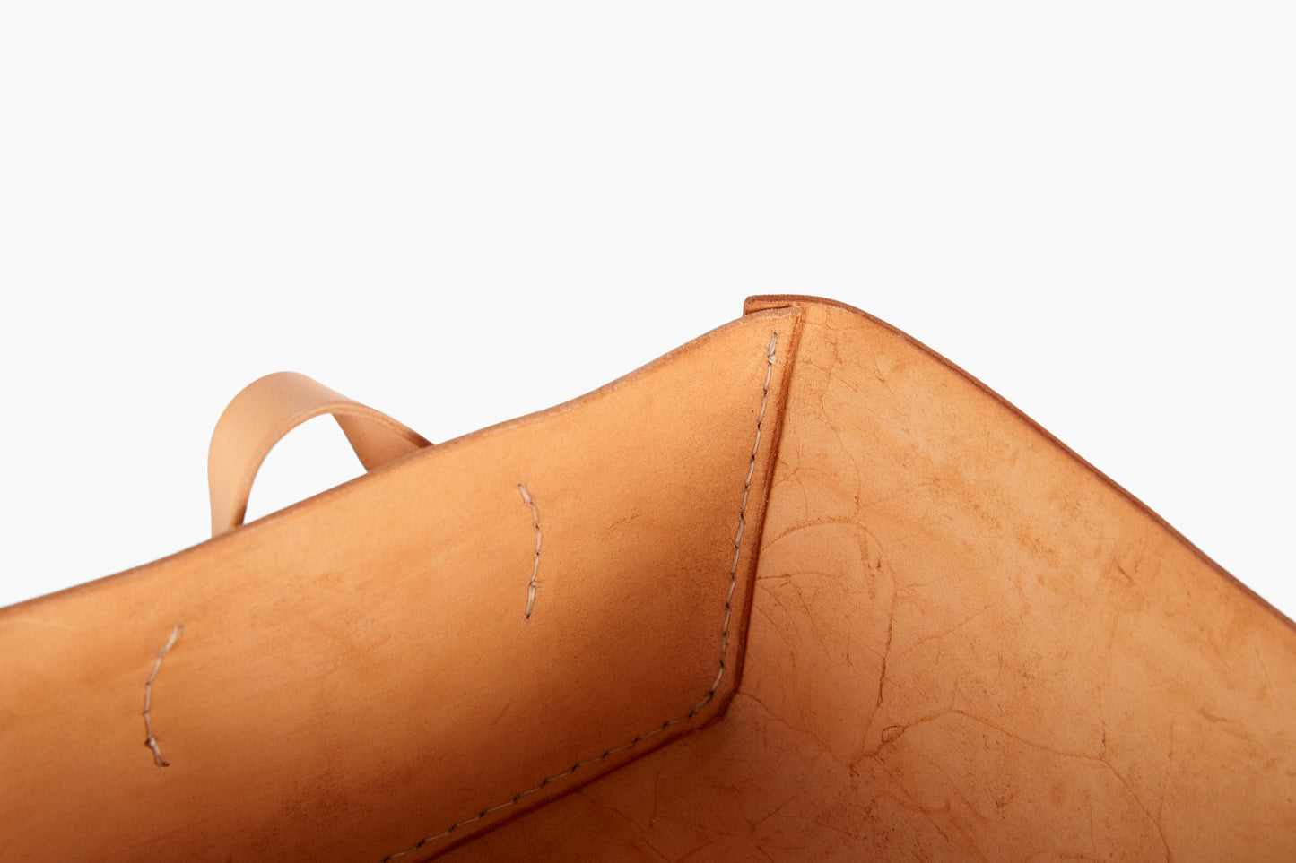 Andrew McAteer for Commune Small Square Leather Basket