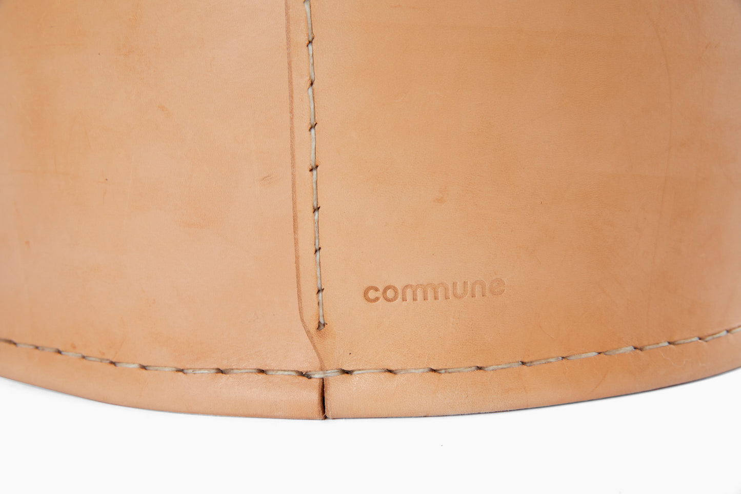 Andrew McAteer for Commune Medium Round Leather Basket
