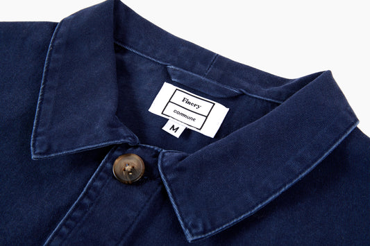 Finery for Commune Work Jacket Indigo