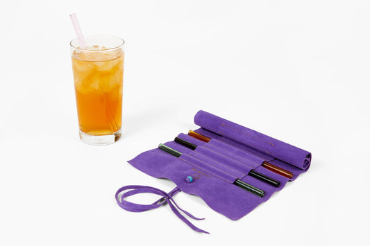 Glass Straws by RTH and Commune Violet