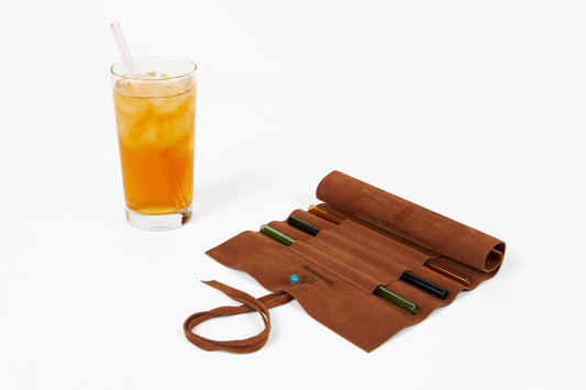 Glass Straws by RTH and Commune Saddle