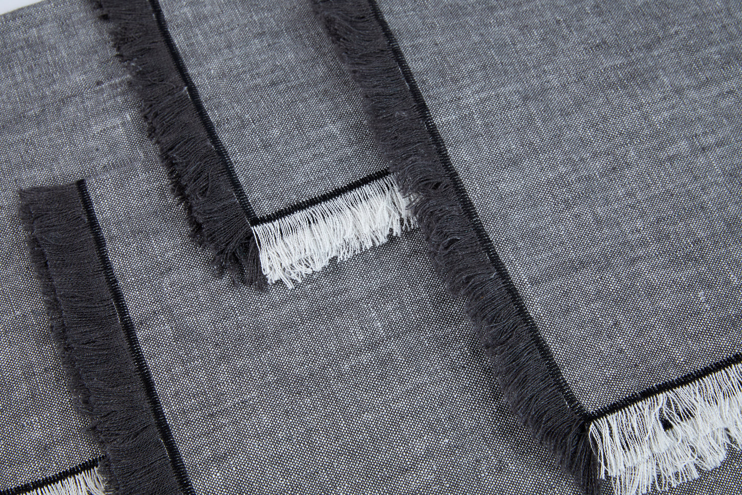 Peter Speliopoulos Navy Fringe Napkins