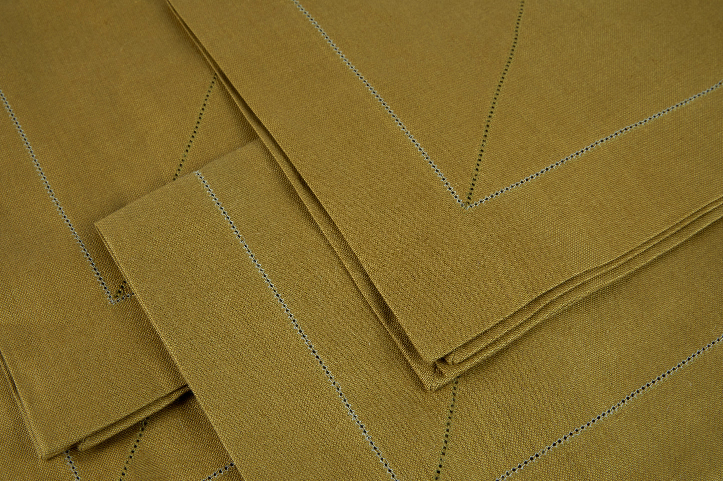 Peter Speliopoulos Olive Green Linen Napkins