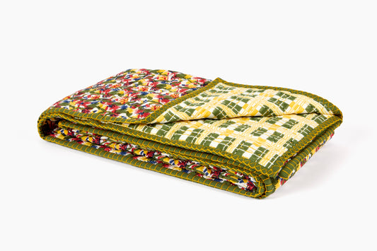 Studio Ford for Commune Baby Quilt Green