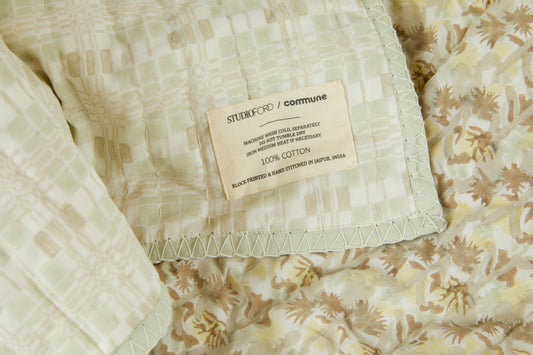 Studio Ford for Commune Baby Quilt Cream