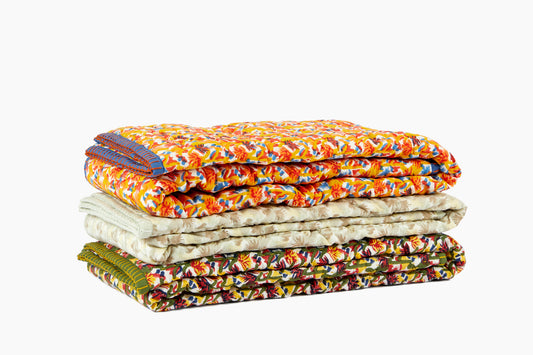 Studio Ford for Commune Baby Quilt Orange