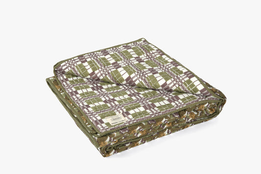 Studio Ford for Commune Reversible Cactus Flower Quilt Green