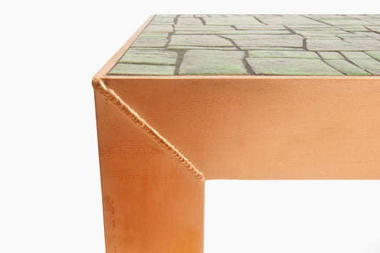 Sofia Londoño Copper Outdoor Table