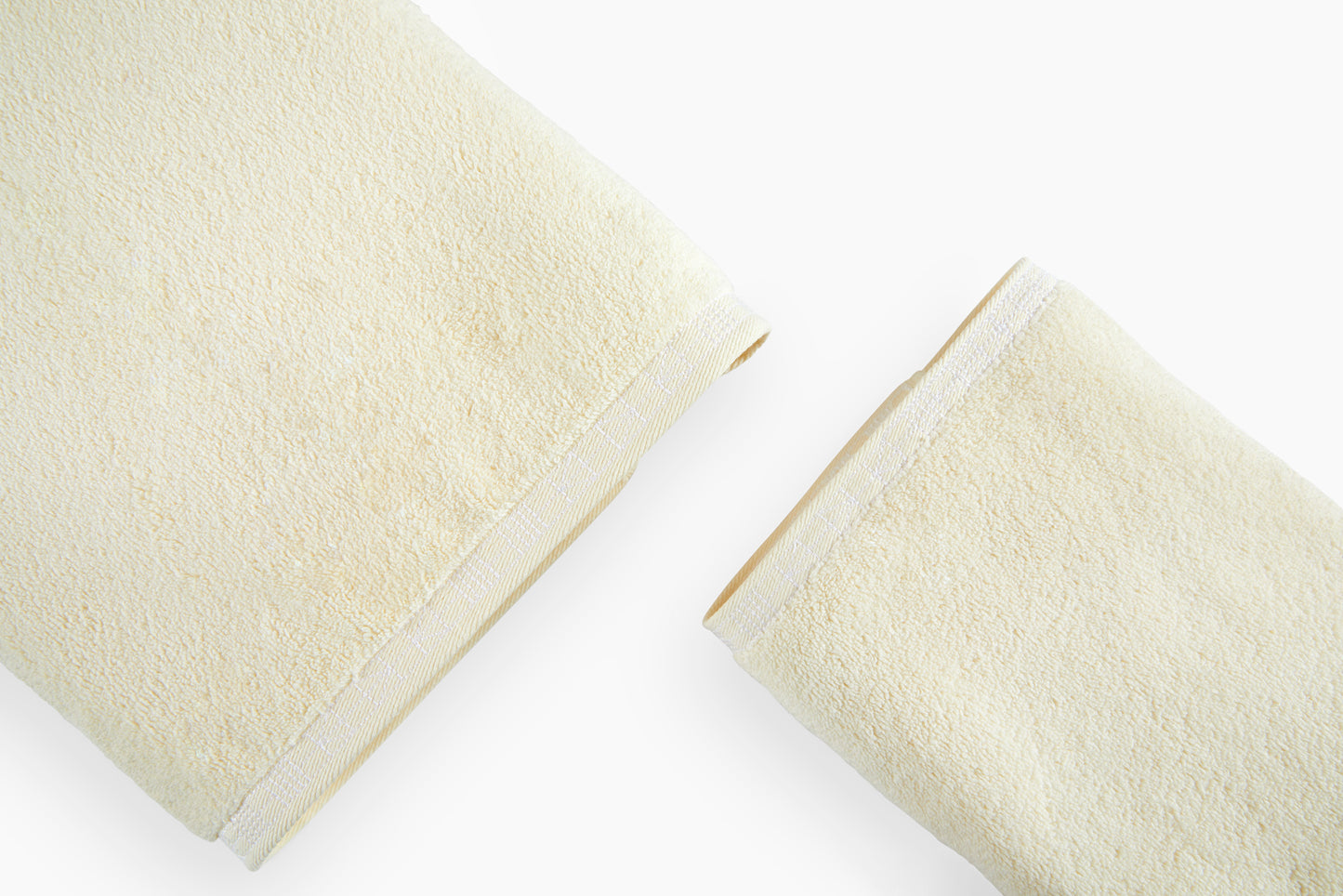 Commune for Hamburg House Ivory Sitio Bath and Hand Towels