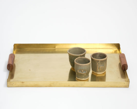 JB Blunk Brass Tray