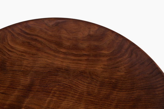 Bruce Mitchell Curly Redwood Platter