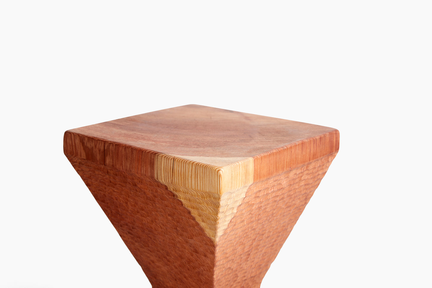 Bruce Mitchell Redwood Stool