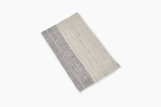 Commune Guest Towel Anthrazit Stripe
