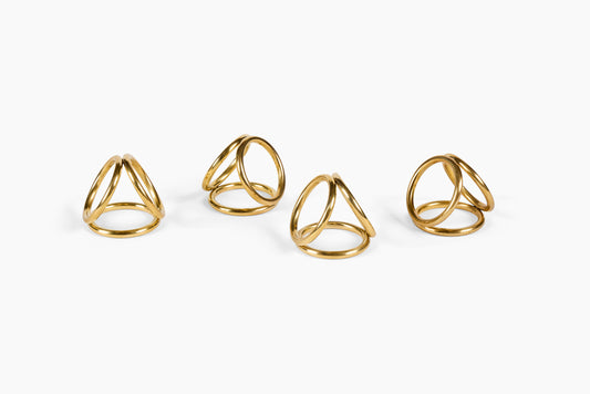 Commune Brass Napkin Rings