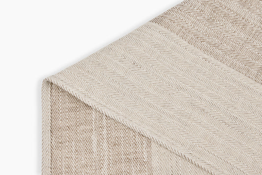 Commune Guest Towel Terra Stripe