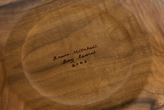 Bruce Mitchell Bay Laurel Bowl