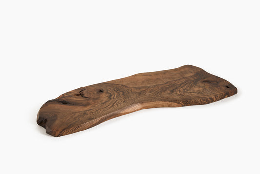 Desmond Corcoran Walnut Live Edge Serving Board