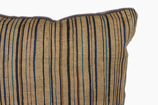 Commune Vintage Japanese Zanshi Ori Throw Pillow