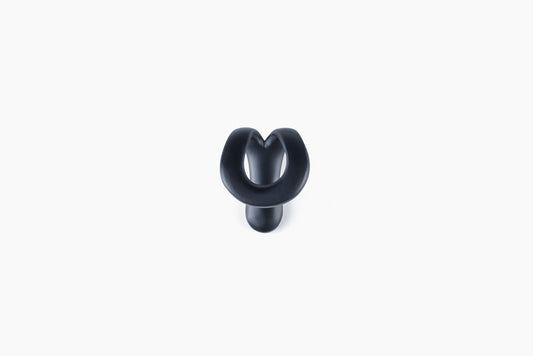 Liz's Antique Hardware for Commune Loop Collection Matte Black Small Pull