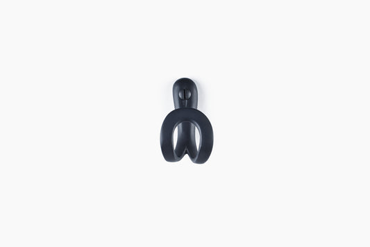 Liz's Antique Hardware for Commune Loop Collection Matte Black Small Hook