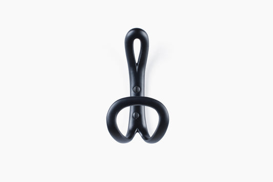Liz's Antique Hardware for Commune Loop Collection Matte Black Large Hook
