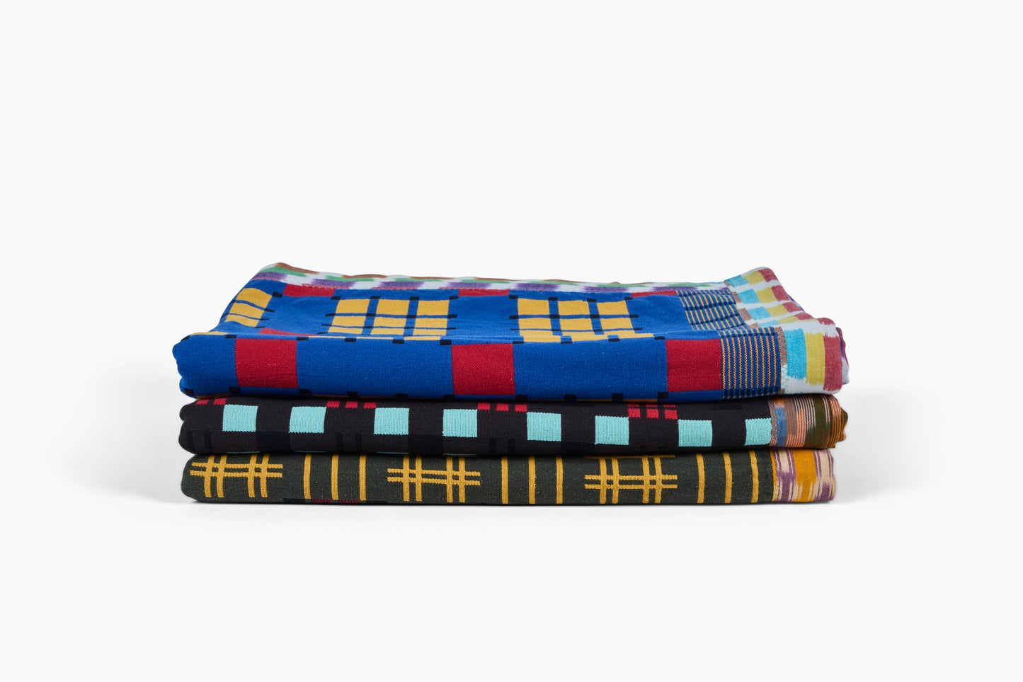 Gregory Parkinson Electric Rainbow Maize Assamese Blanket