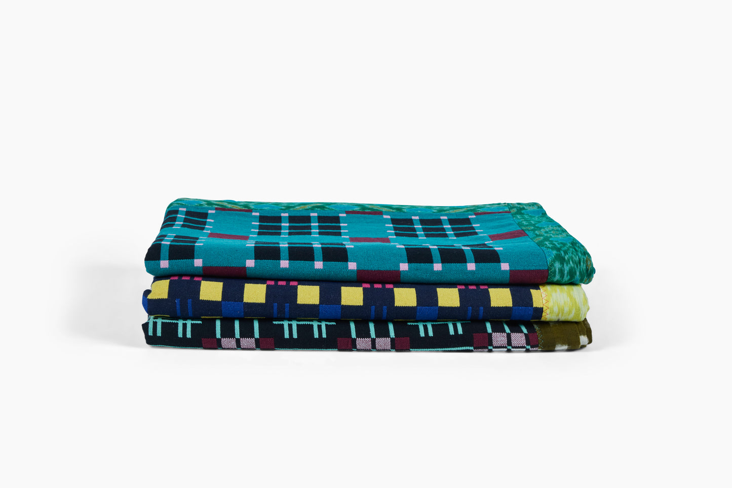 Gregory Parkinson Midnight Bracken Ice Assamese Blanket