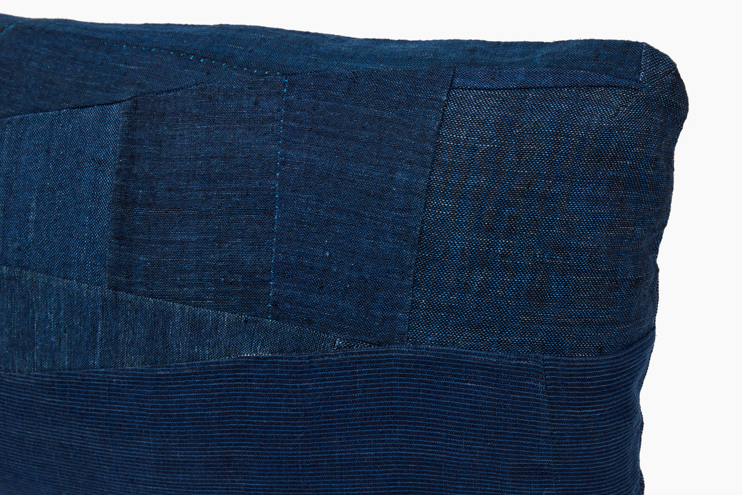 Dosa for Commune Linen Indigo Pillow