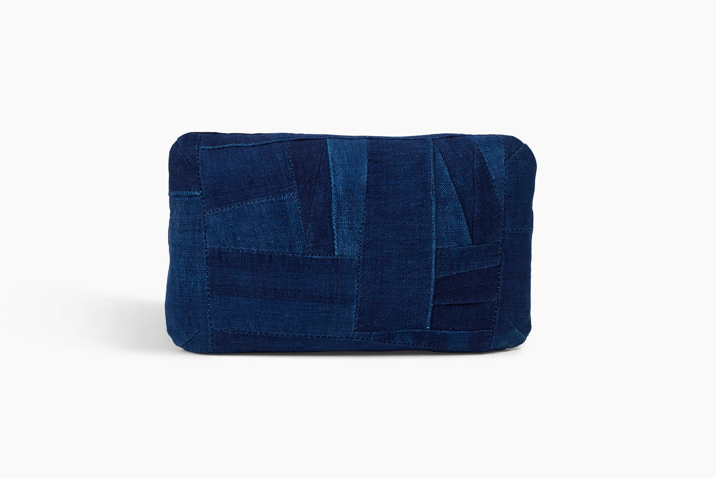 Dosa for Commune Burlap Indigo Pillow