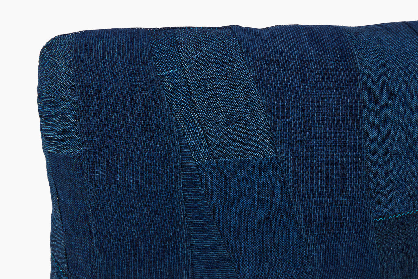 Dosa for Commune Linen Indigo Pillow