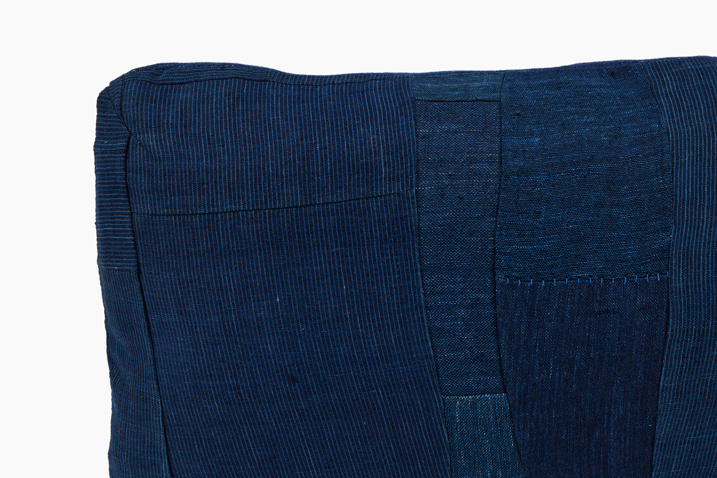 Dosa for Commune Linen Indigo Pillow