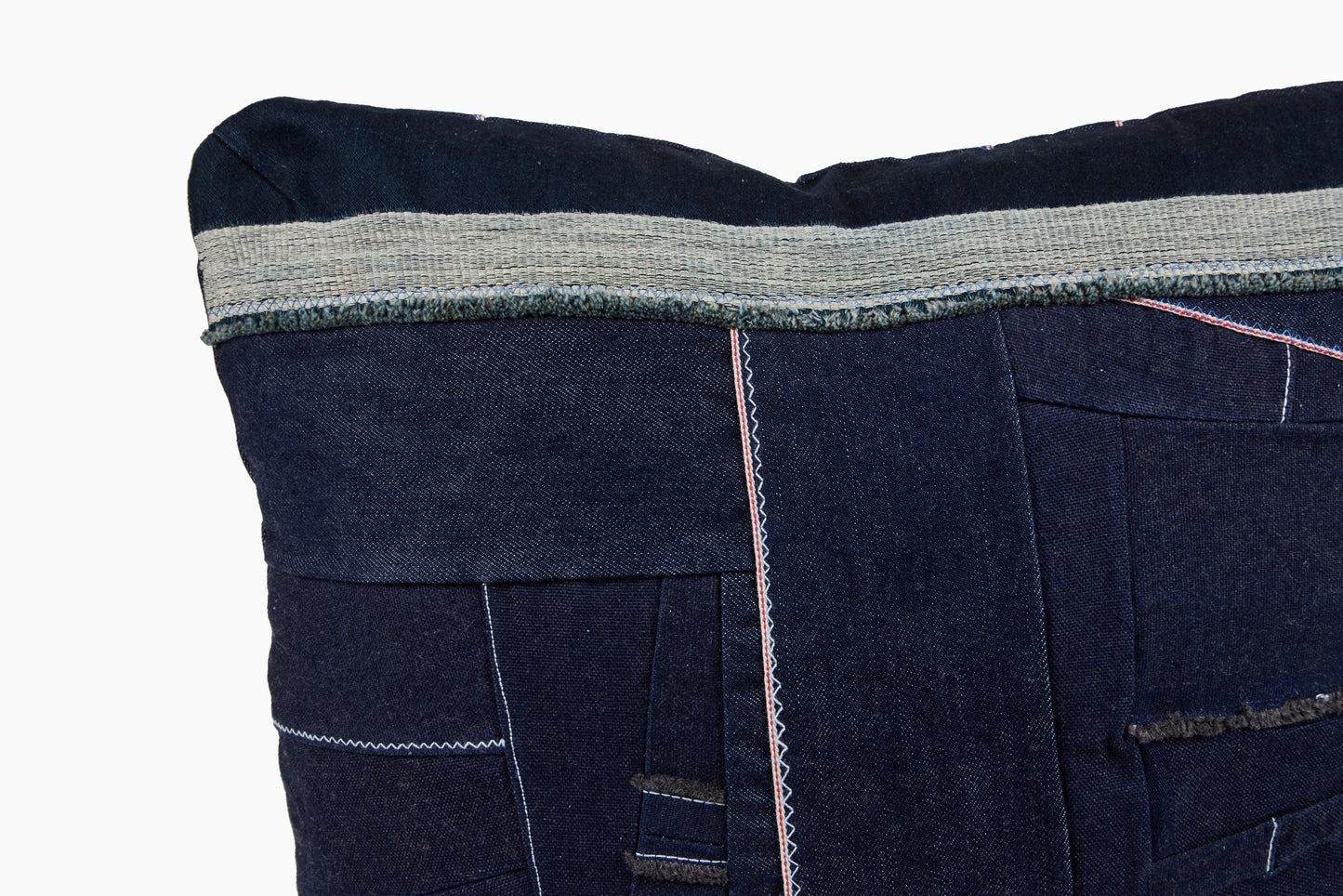 Dosa for Commune Japanese Indigo Denim Pillow