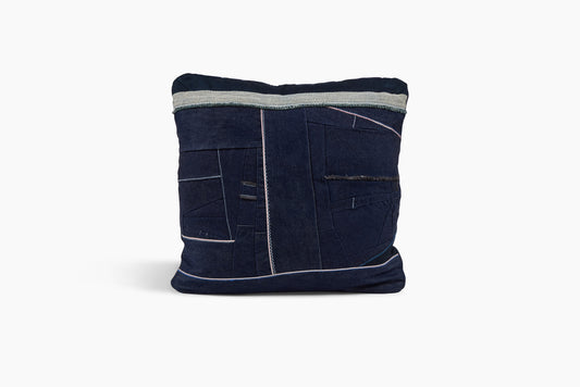 Dosa for Commune Japanese Indigo Denim Pillow
