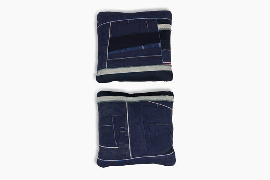 Dosa for Commune Japanese Indigo Denim Pillow