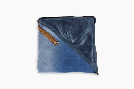 FREECITY for Commune Indigo Satin Pocket Throw