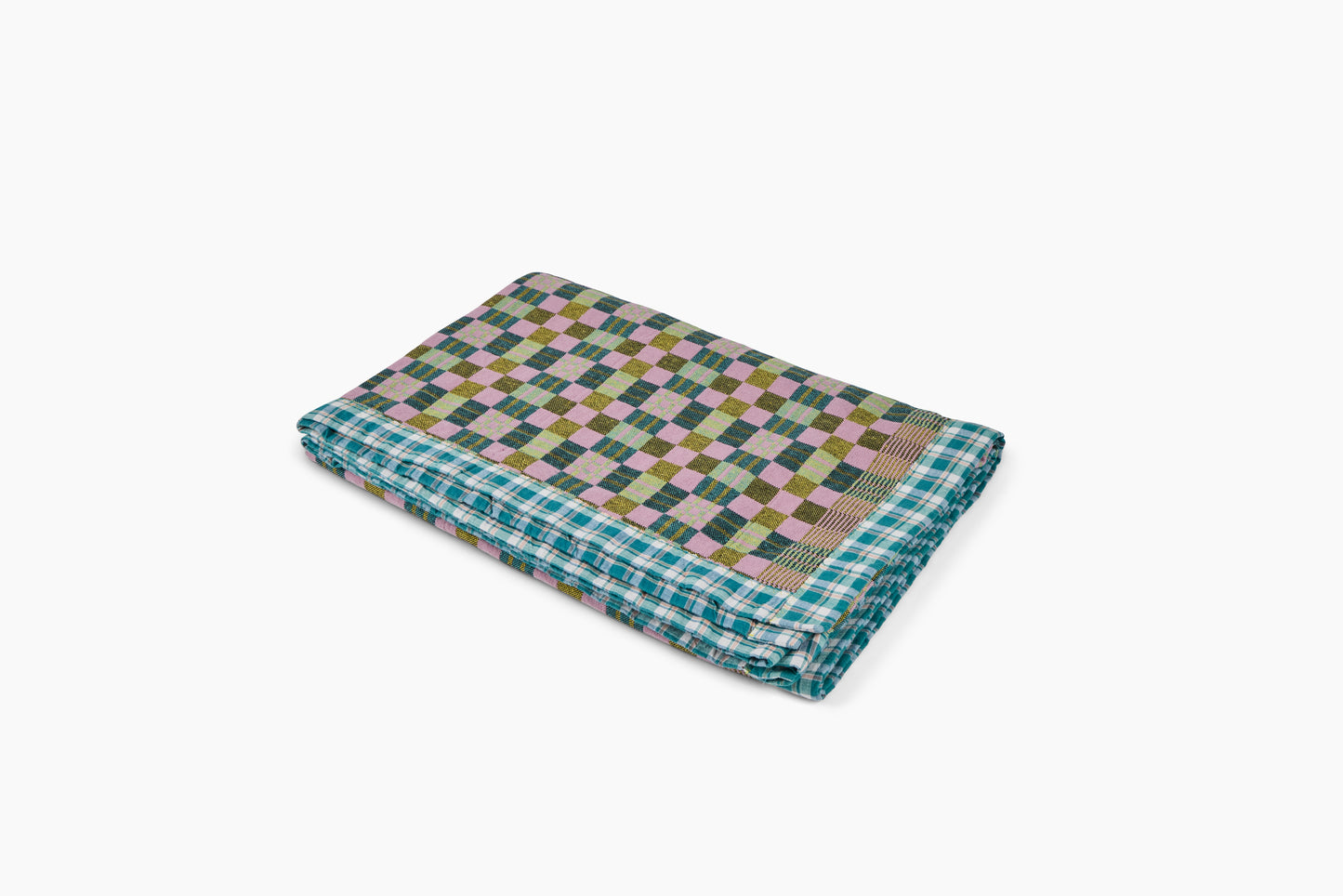 Gregory Parkinson Assamese Blanket Herb Frosted Mosaic