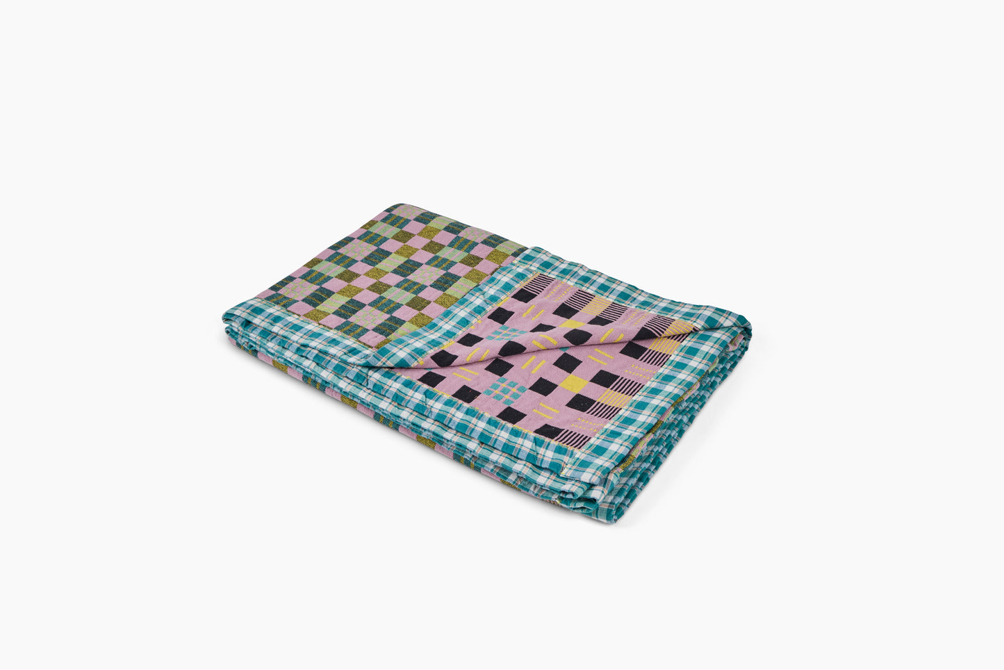 Gregory Parkinson Assamese Blanket Herb Frosted Mosaic