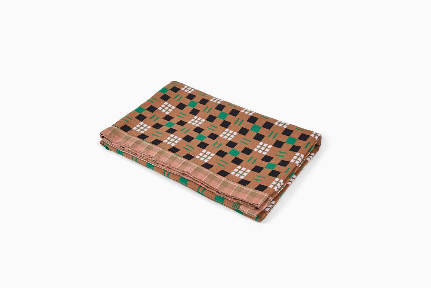 Gregory Parkinson Assamese Blanket Toffee Leaf Check