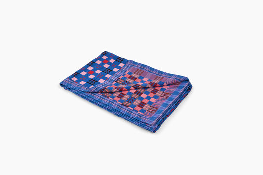 Gregory Parkinson Assamese Blanket Cornflower Rouge Intense