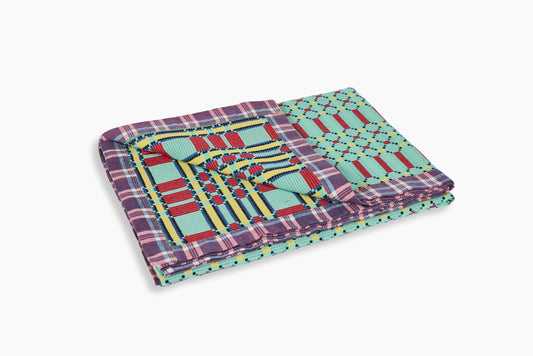 Gregory Parkinson Assamese Blanket Sunshine Chip Mint