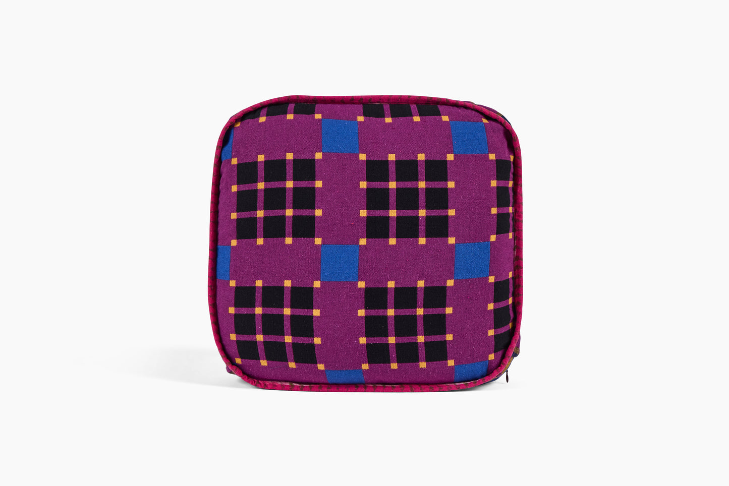 Gregory Parkinson Assamese Blanket Pillow Ultra Plum