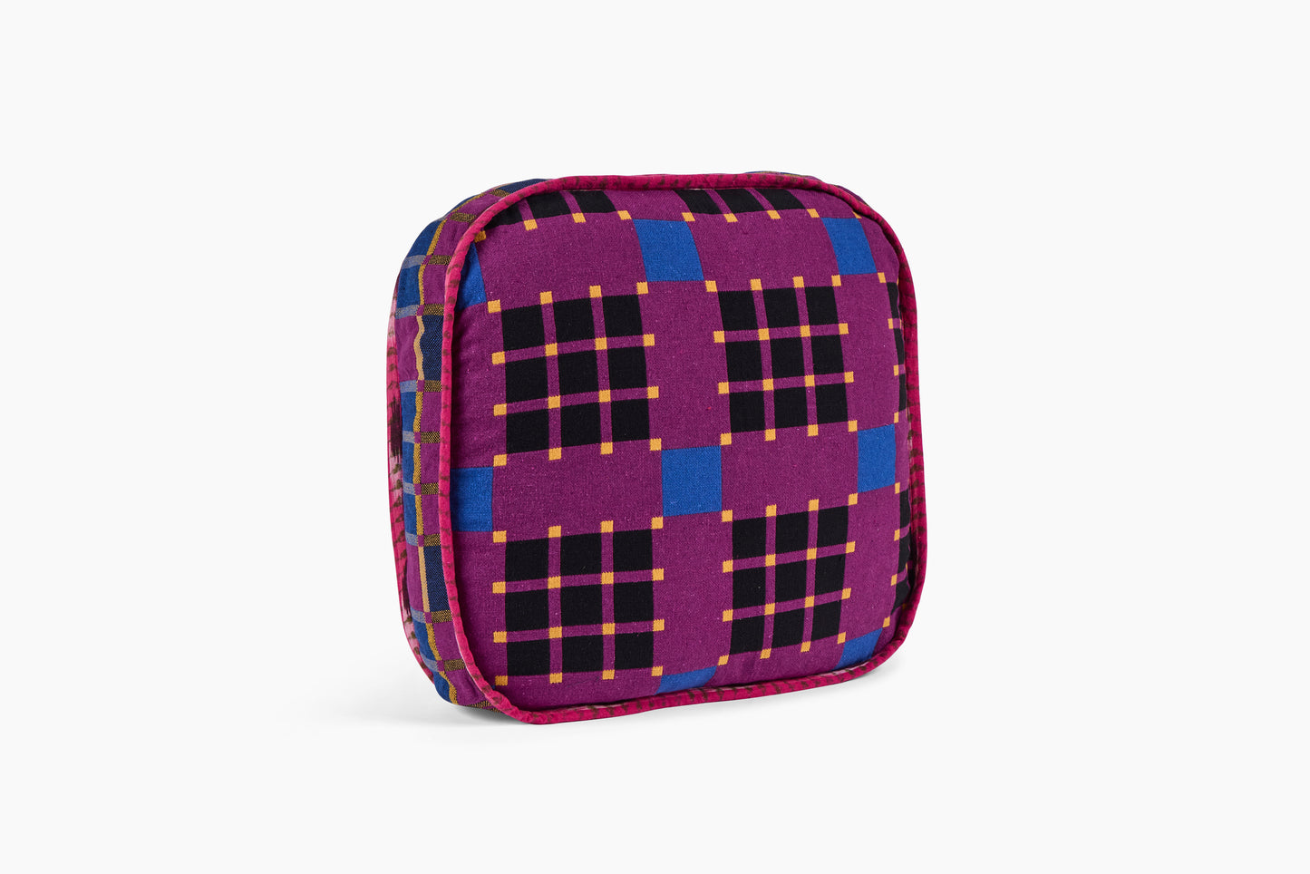 Gregory Parkinson Assamese Blanket Pillow Ultra Plum