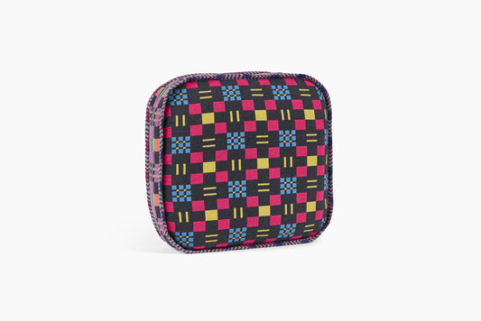 Gregory Parkinson Assamese Blanket Pillow Raspberry Sunshine Comet