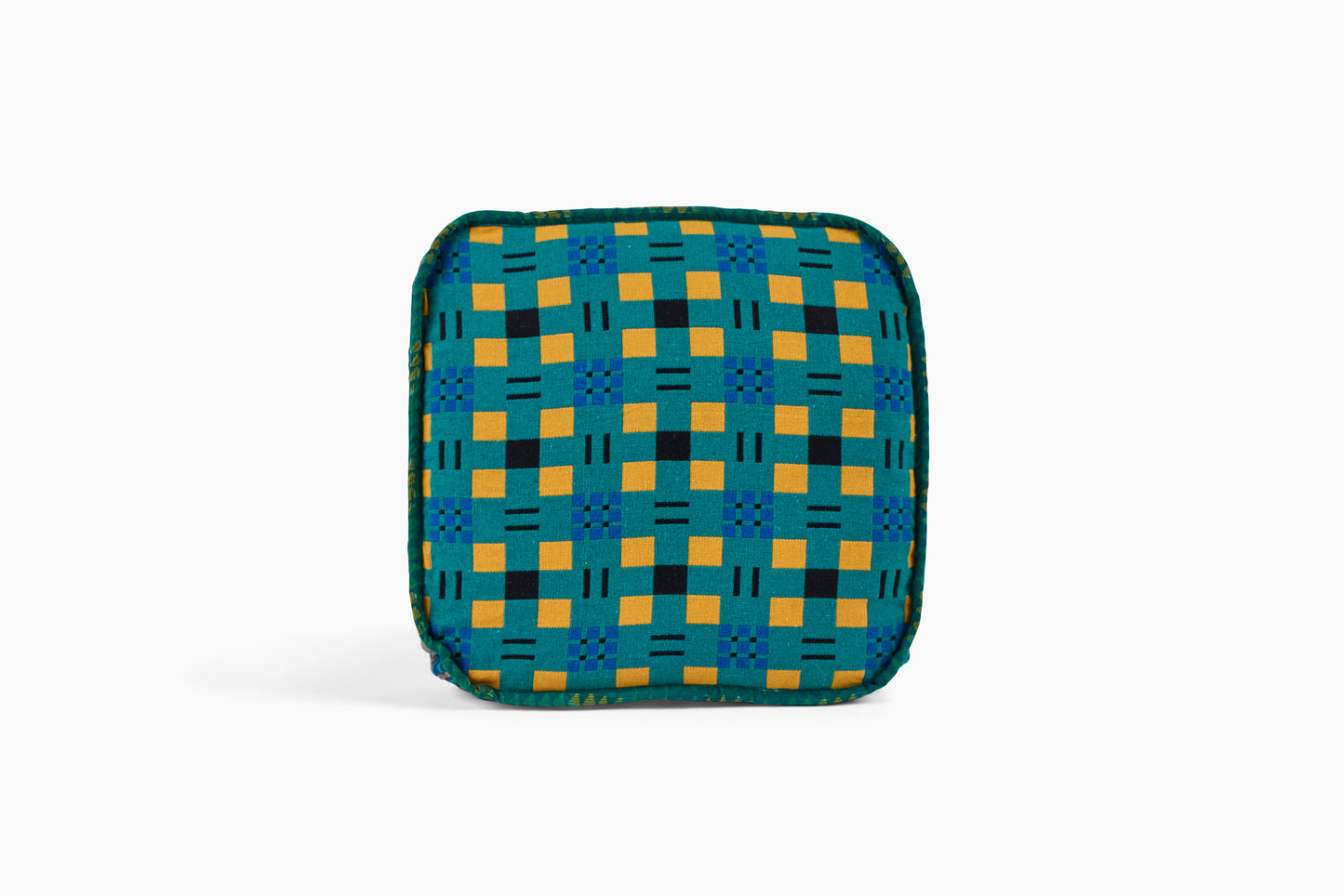 Gregory Parkinson Assamese Blanket Pillow Pistachio Petal Bloom