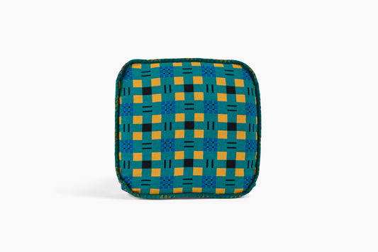 Gregory Parkinson Assamese Blanket Pillow Pistachio Petal Bloom