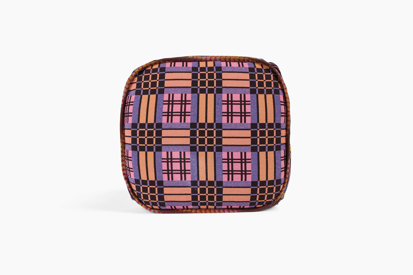 Gregory Parkinson Assamese Blanket Pillow Lavender Honey Blush