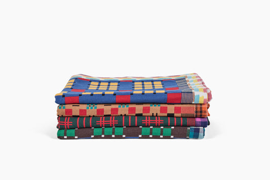 Gregory Parkinson Assamese Blanket Caramel Rouge