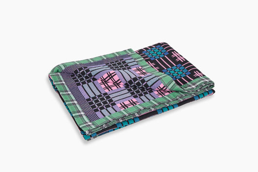 Gregory Parkinson Assamese Blanket Jeweled Bracken Check